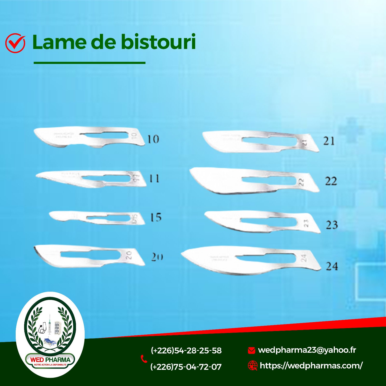 Lame de bistouris